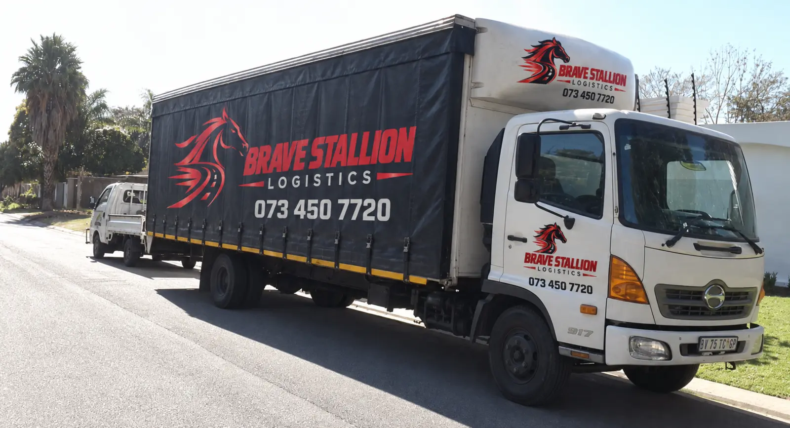 Brave Stallion city-to-city removal truck